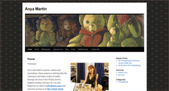 Desktop Screenshot of anyamartin.com